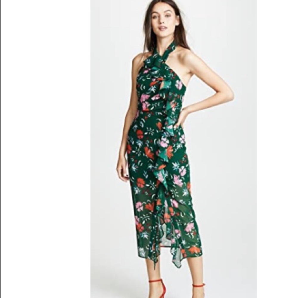 Green formal dress
